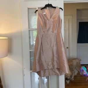 Alfred Sung Bridesmaid dress style D586 pear pink altered size 16